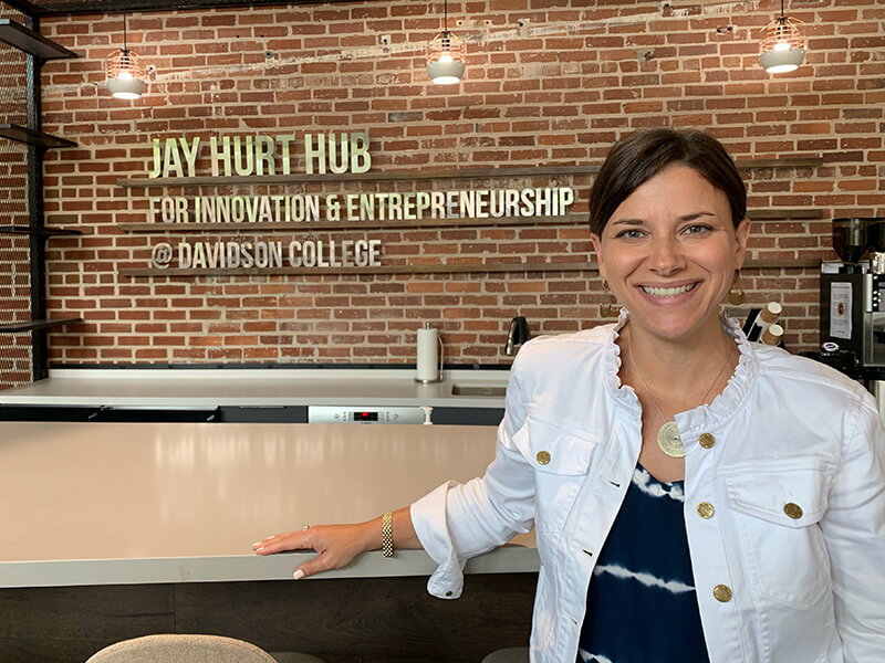 Liz Brigham - Director of The Jay Hurt Hub for Innovation and  Entrepreneurship at Davidson