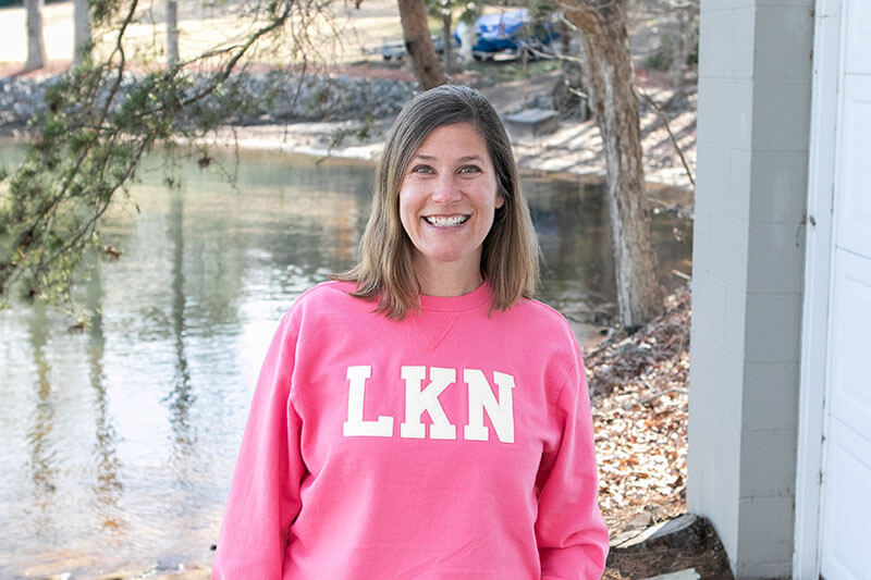 lake norman apparel crew sweatshirt