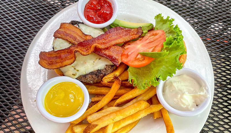 Red Rocks Cafe California Burger