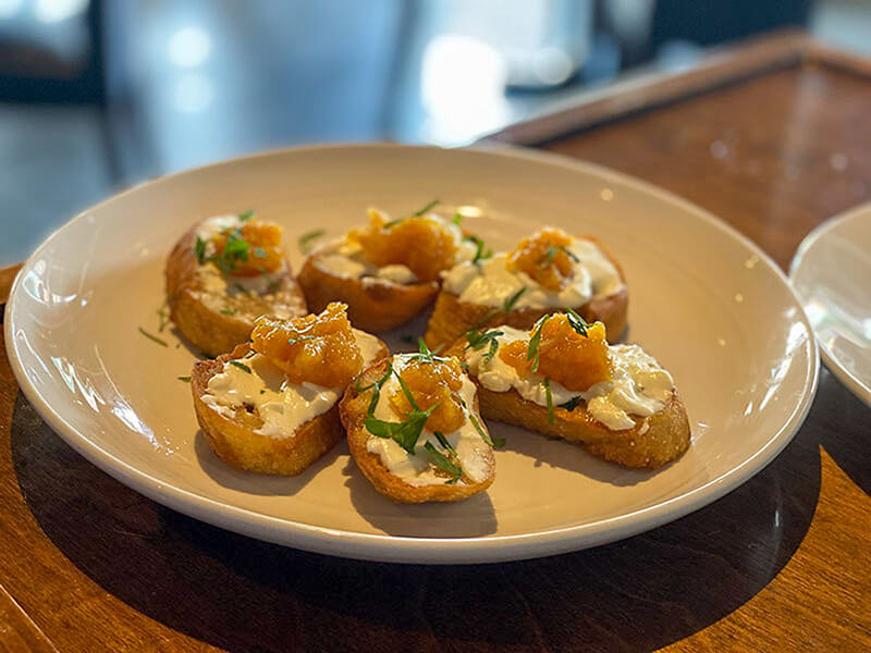 Flock Bistro crostini