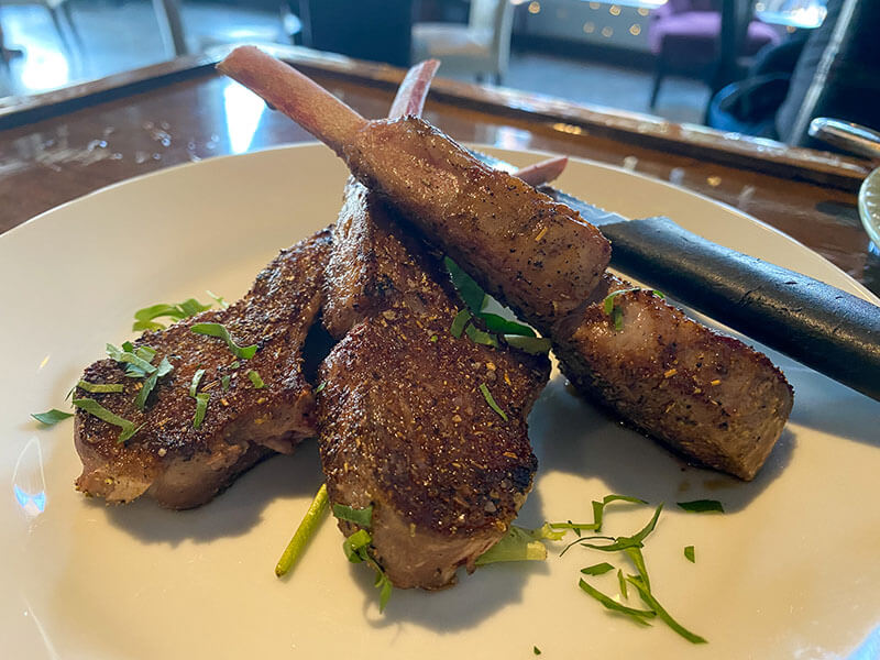 Flock Bistro lamb lollipops