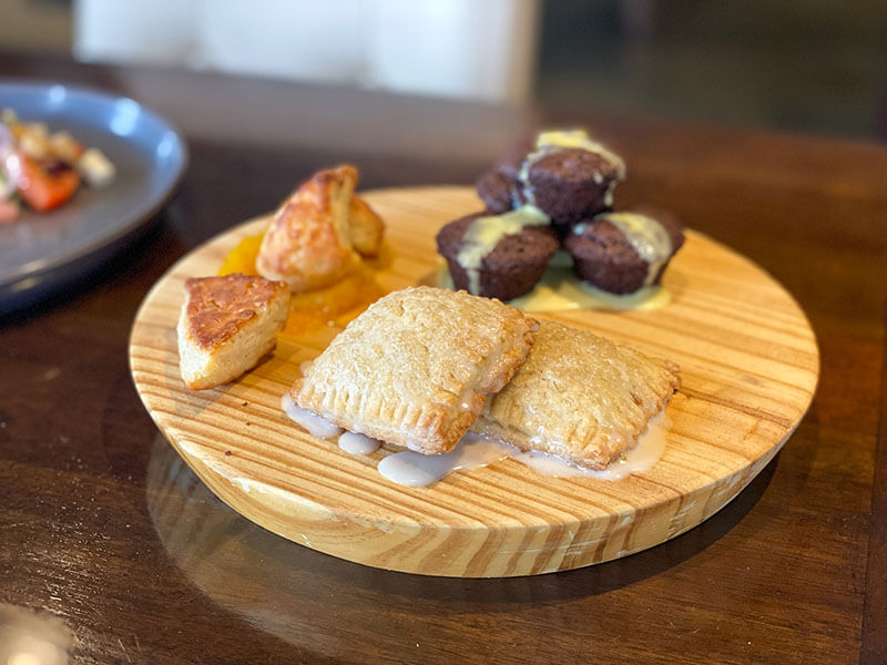 Flock Bistro pastries