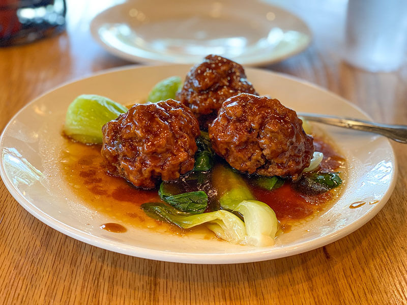 BaoBao braised meatballs