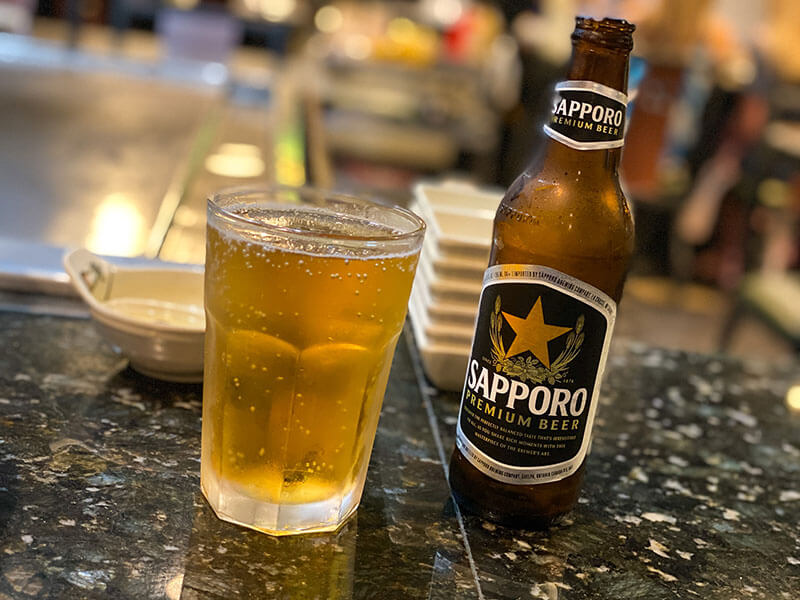 Noboru Sapporo beer