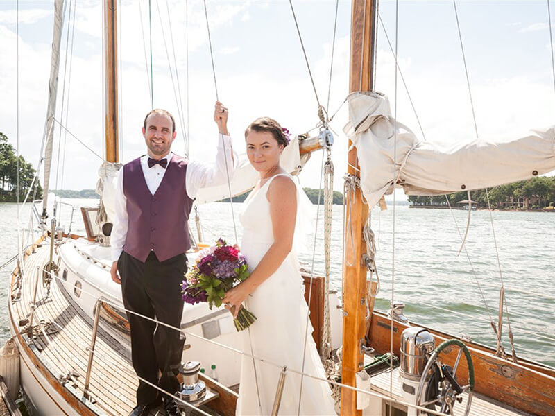Safe Harbor Peninsula Yacht Club Wedding