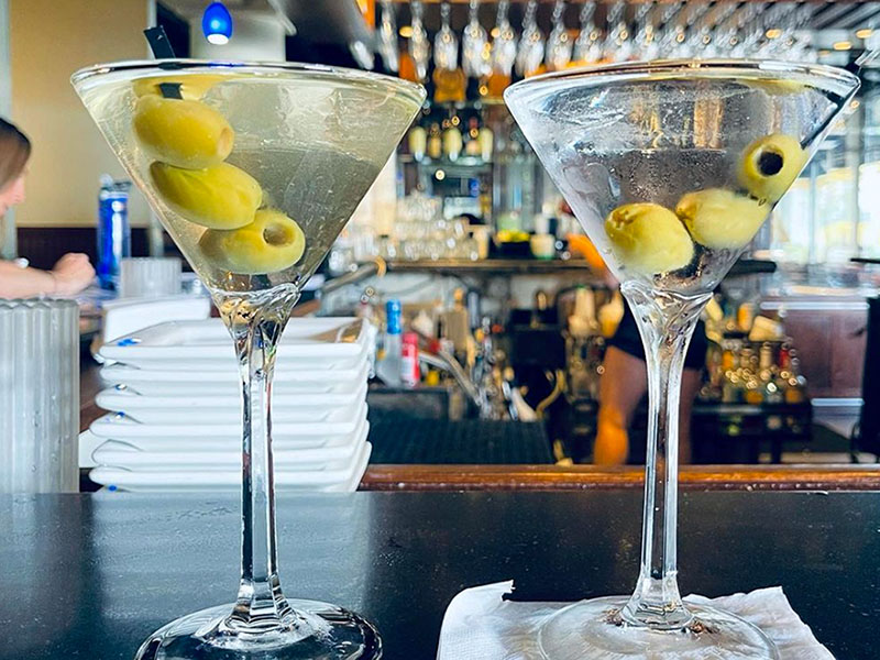 North Harbor Club martinis