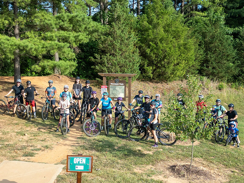 Mazeppa Park Mountain Biking