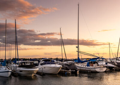 Lake Norman Dock Sunset