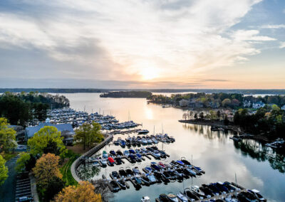 Sunset at Peninsula Yacht Club