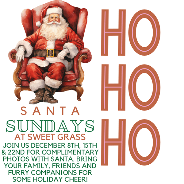 Sweet Grass Santa flyer