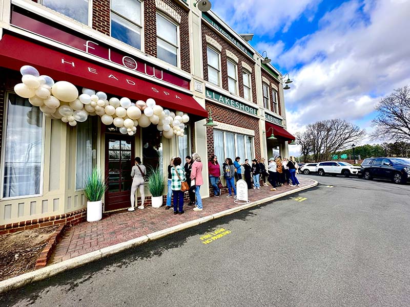 Flow Head Spa hosts their Grand Opening in Cornelius