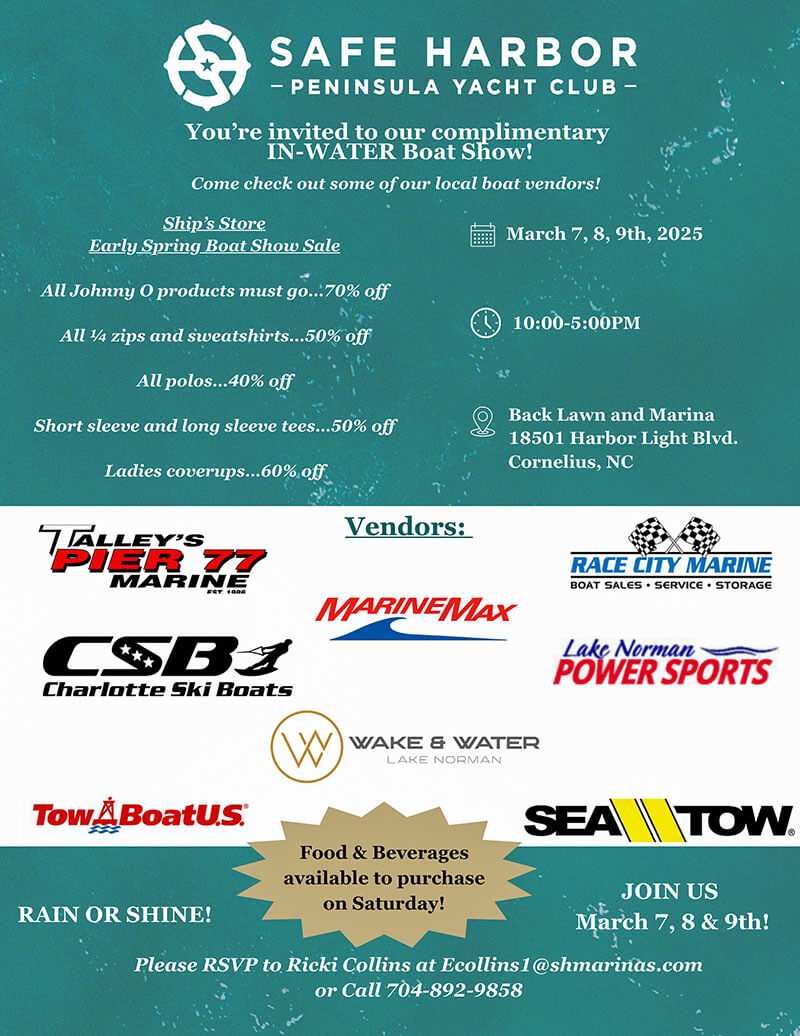 Peninsula Yacht Club Boat Show