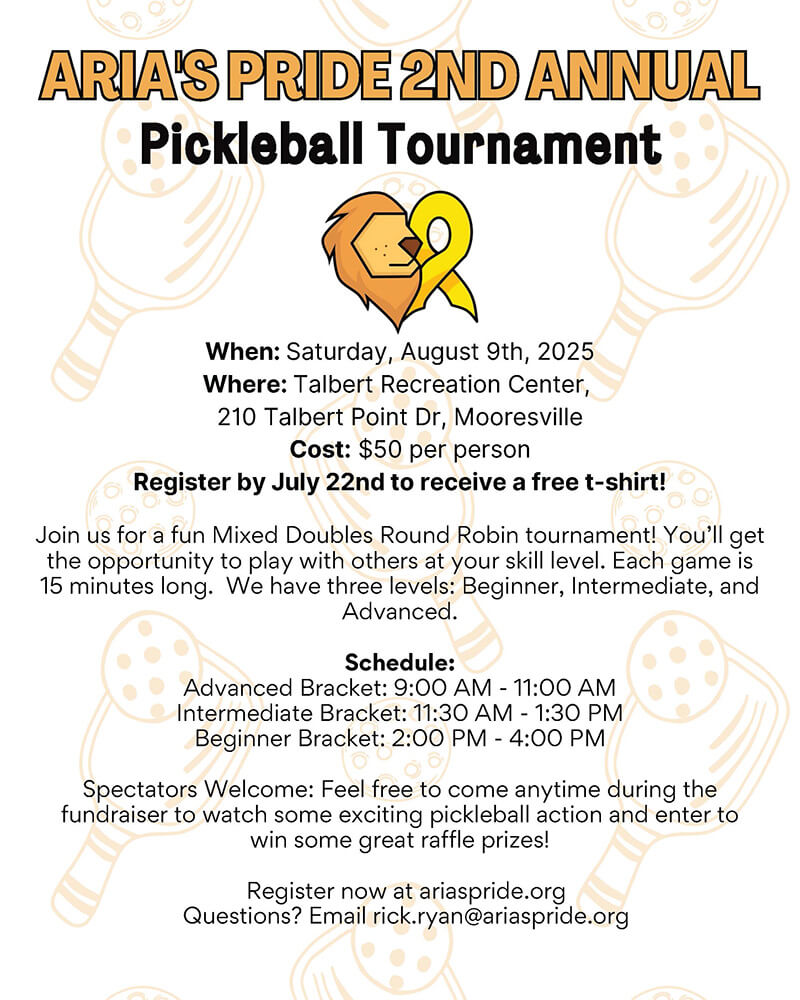 Aria's Pride Pickleball Tournament