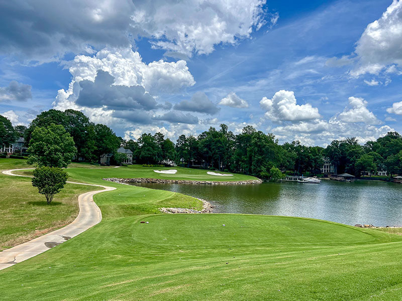 Peninsula Club Golf Course Hole 4<br />
