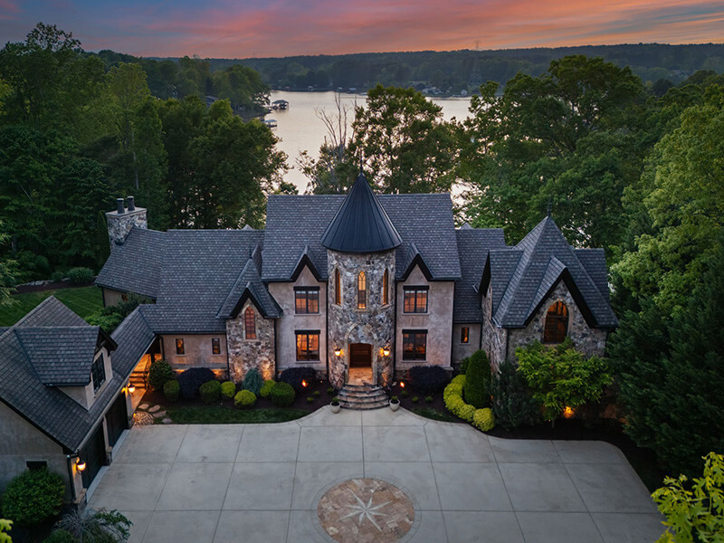 Martin Truex Jr.'s luxury lake norman waterfront home for sale