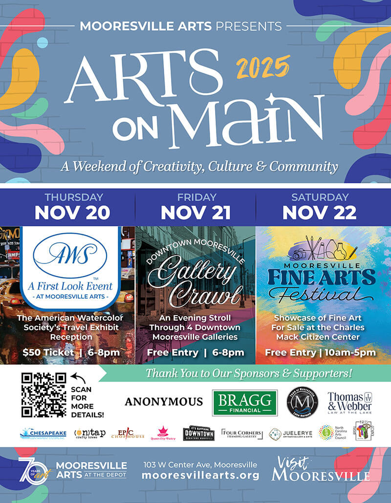 Mooresville Arts flyer