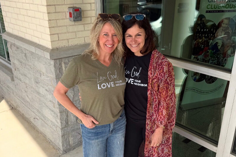 Mary Kay & Meghan with Alongside Families