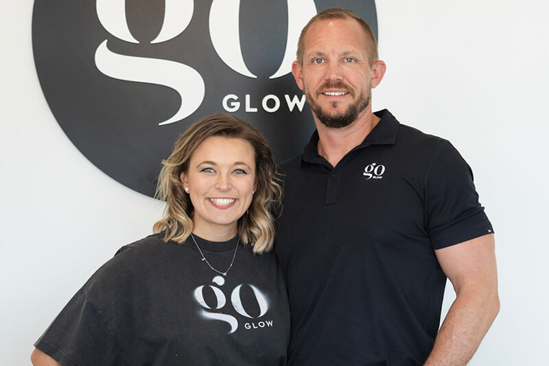 goGLOW Mooresville owners