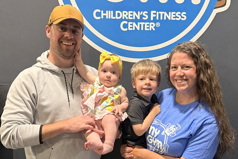 My Gym Lake Norman owners Patrick and Jenny Curran