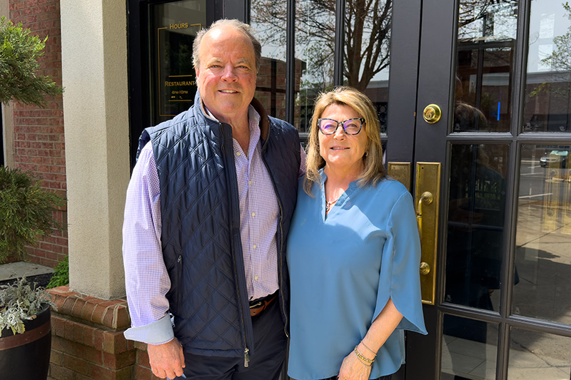 Jim & Robin Gordon - owners of Peninsula Prime