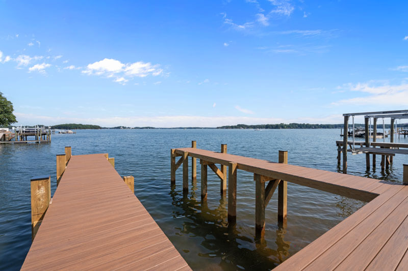 The dock at 2494 primm road Denver NC