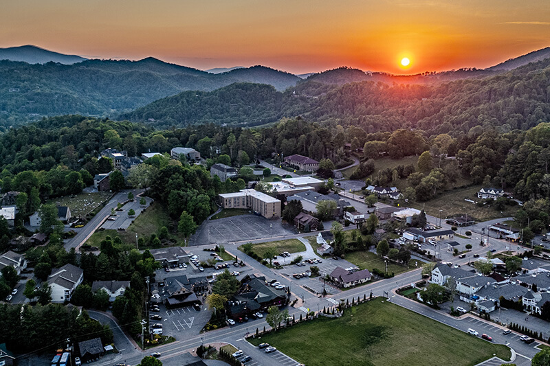 Banner Elk NC sunset