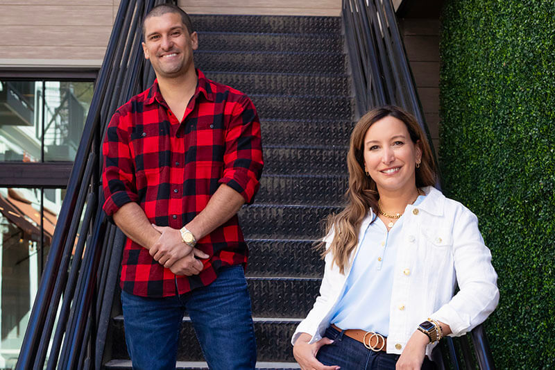 Drew Webster and Lynn Bowser