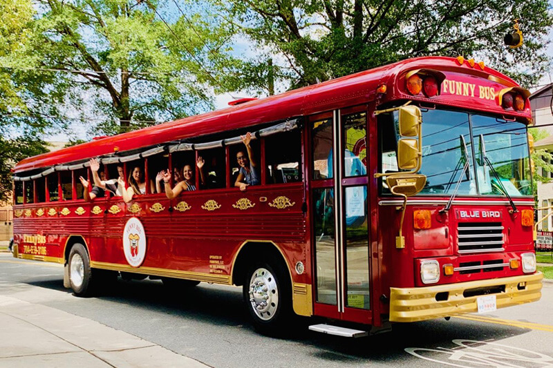 Funny Bus in Charlotte